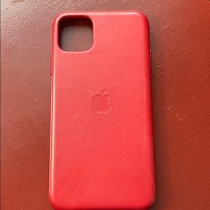 iPhone 11 Pro Max Apple leather case